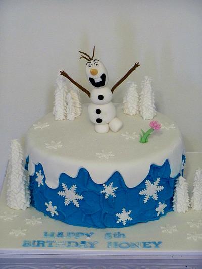 "FROZEN" - Cake by Cakes and Cupcakes by Anita