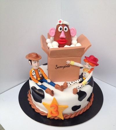 Toy Story Cake with Jessie and Woodie - Cake by Micol Perugia