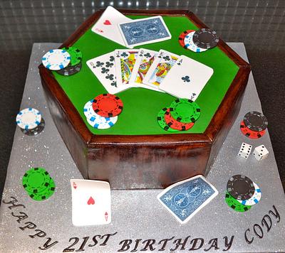 Casino cake - Cake by Carol