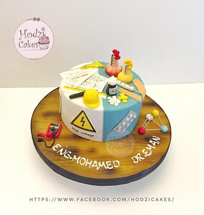 Double sided Cake - Cake by Hend Taha-HODZI CAKES