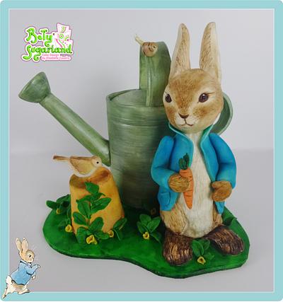 Peter Rabbit cake - CPC Beatrix Potter Collaboration - Cake by Bety'Sugarland by Elisabete Caseiro 