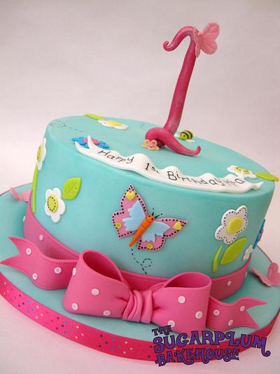 Bright 1st Birthday Cake - Cake by Sam Harrison