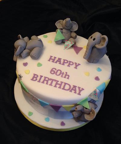 Elephant Cake - Cake by Caron Eveleigh