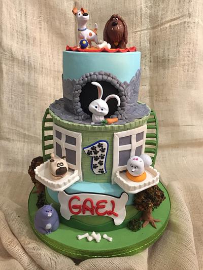 The secret life of pets - Cake by Sweetdesignsbyflavia