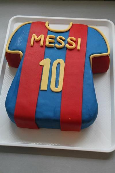 Football fan - Cake by vikios