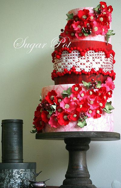 Art is an effort to create, beside the real world, a more humane world.” – Andre Maurois - Cake by Priya Maclure