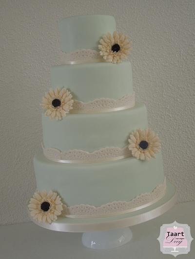Vintage Weddingcake - Cake by Taart van eigen Deeg