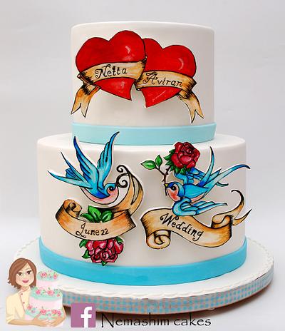 wedding cake - Cake by galit