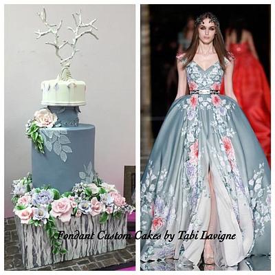 Fashion inspired wedding cake - Cake by Tabi Lavigne