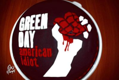 Green Day - Cake by GabyK