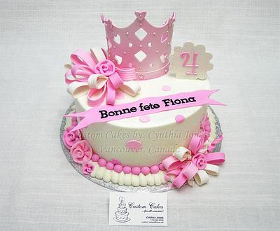 Bonne Fete Fiona! - Cake by Cynthia Jones