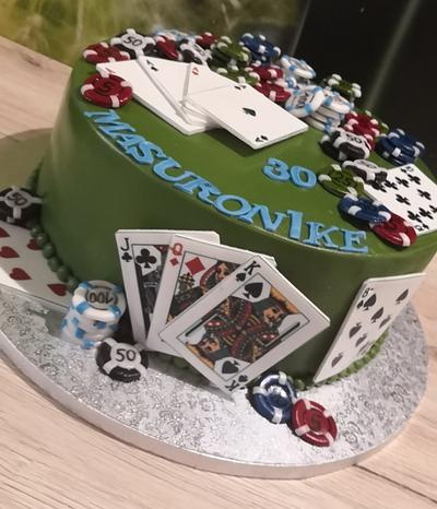 Poker cake  - Cake by mARTa77