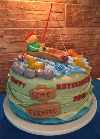 Gone Fishing - Cake by Bagahu's Buttercream & More