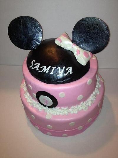 Minnie mouse - Cake by tasteeconfections