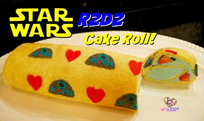 STAR WARS CAKE ROLL! - Cake by Miss Trendy Treats