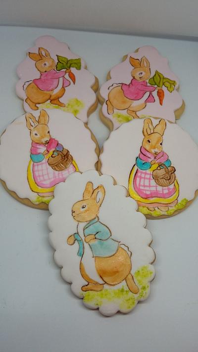 Petter Rabbit Cookies - Cake by Cristina Arévalo- The Art Cake Experience