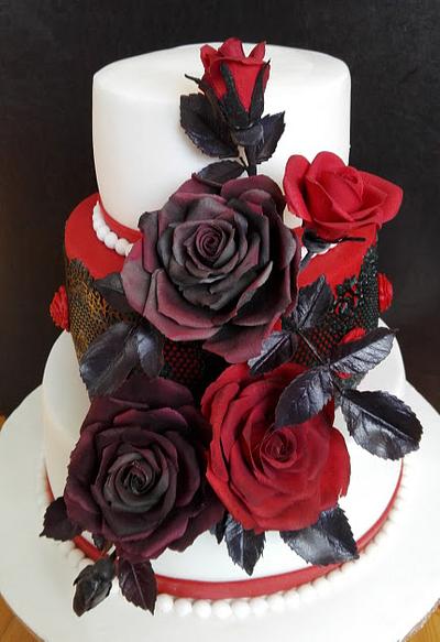 Rock wedding cake - Cake by babkaKatka