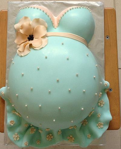 The Blue Belly - Cake by Neda's Cakes