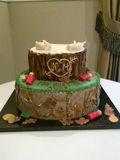 The hunt is over - Cake by CakePalais