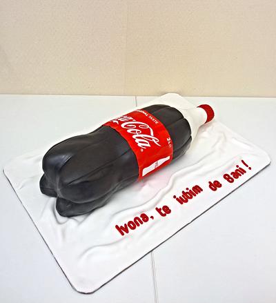Coca Cola Bottle Cake - Cake by Irina-Adriana