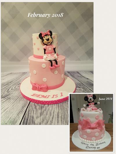Minnie Mouse - Cake This Again Collaboration  - Cake by Jennassignaturebakes