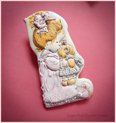 Baby Themed cookie - Cake by Kim Coleman (Sugar Rush Custom Cookies)