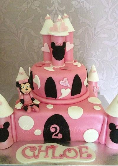 Minnie Mouse House - Cake by Carmel Millar