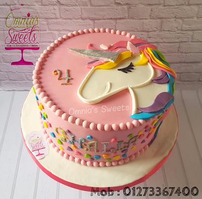 Unicorn  - Cake by Omnia