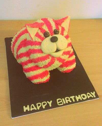 Bagpuss Cake - Cake by FairyDelicious