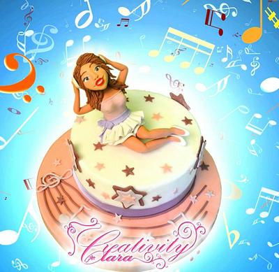 Violetta cake - Cake by Creativity Clara