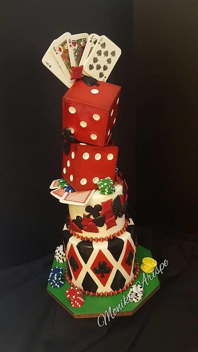 Casino Cake - Cake by Monika Arispe