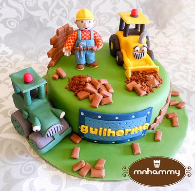 Bob the Builder - Cake by Mnhammy by Sofia Salvador