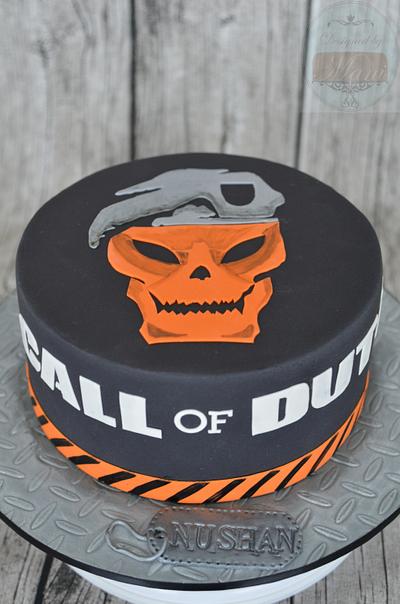 "Call of Duty" cake - Cake by designed by mani