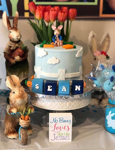 No Bunny loves you like Jesus! - Cake by Ann