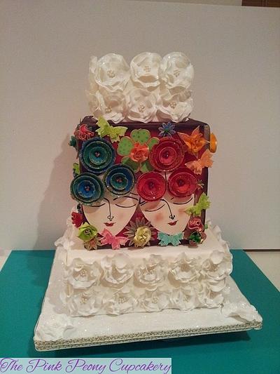 Wedding Cake - Cake by pinkpeony
