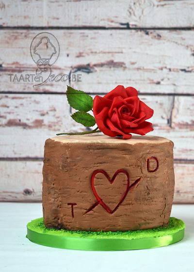 valentine cake - Cake by Jannet