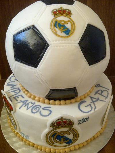 Real Madrid cake - Cake by Les Delices D'Evik