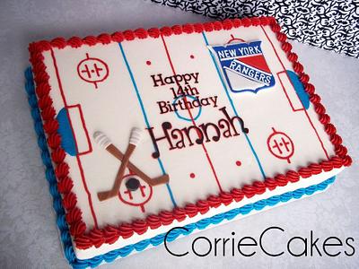 hockey - Cake by Corrie