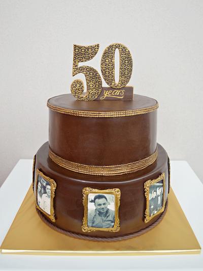 50th Anniversary Cake - Cake by benyna