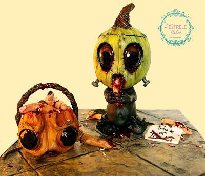 Gourd Draco #sugarspooksV3 - Cake by Estrele Cakes 