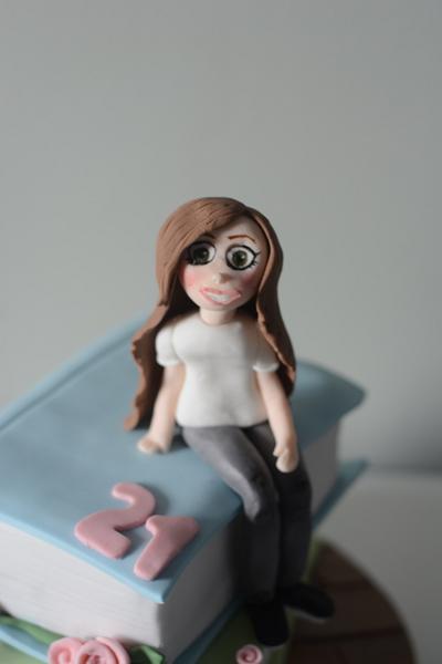Books - Cake by Tilly