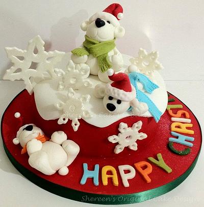 Polar Bears - Cake by Shereen