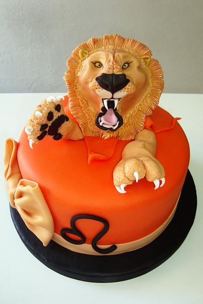 Zodiac Leo - Cake by Cakes4you