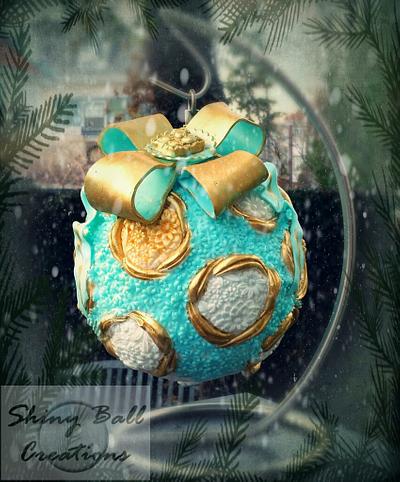Hanging Ornament Cake - Cake by Shiny Ball Cakes & Creations (Rose)