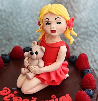 The Little Girl - Cake by Lucie Demitra