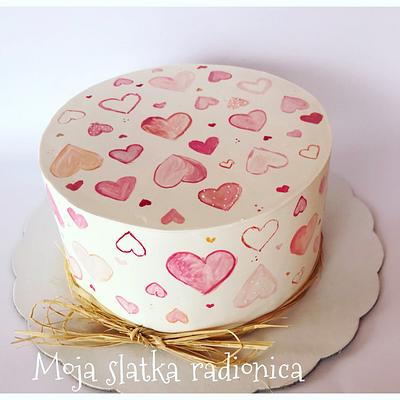 Love is ... - Cake by Branka Vukcevic