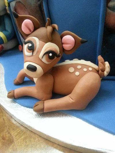 bambi - Cake by sweetrosy