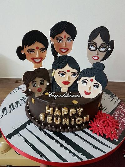 A reunion themed chocolate cake  - Cake by Dr Archana Diwan