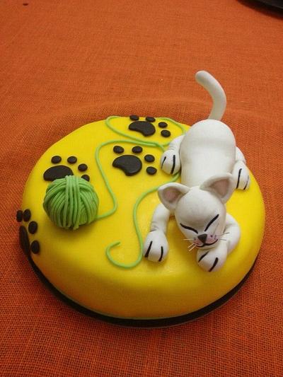 Cat Cake - Cake by Valentina Giove 