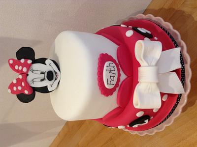 Minnie Mouse birthday cake - Cake by Uptowngirl
